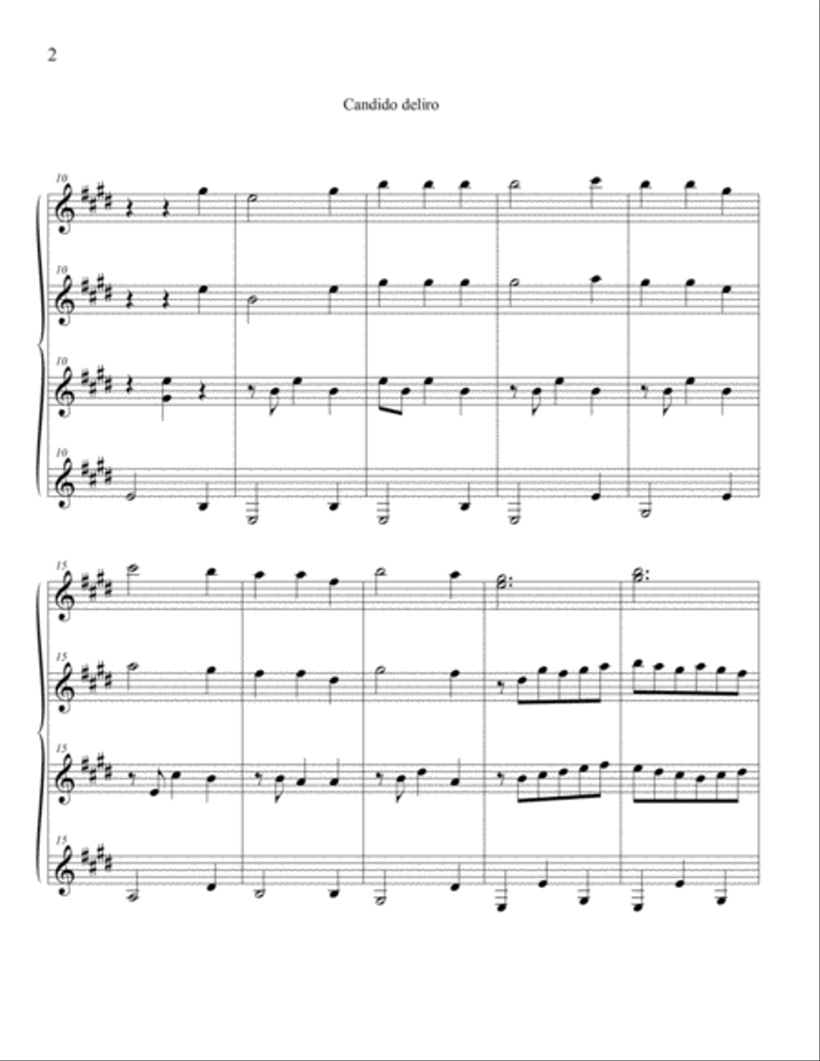 Candido Delro Acoustic Guitar scores gallery preview page 3