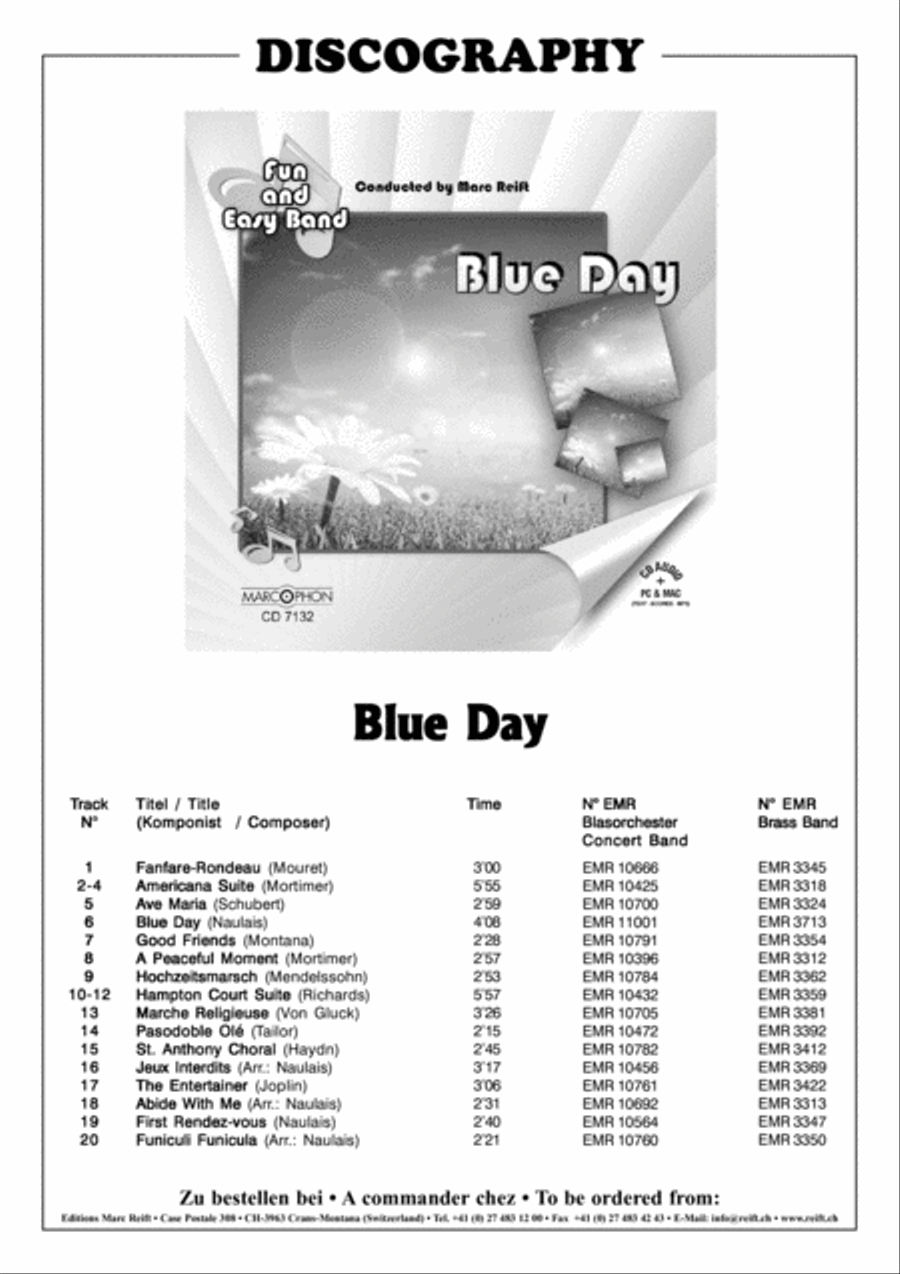 St. Anthony Choral St. Anthony Choral Brass Band scores gallery preview page 3