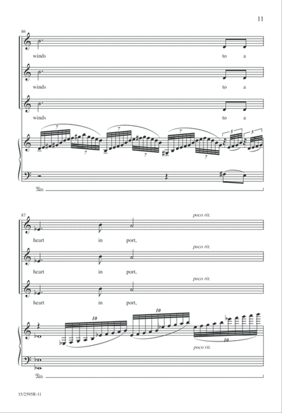 Music Comes 4-Part scores gallery preview page 12