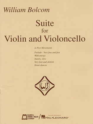 William Bolcom - Suite for Violin and Violincello
