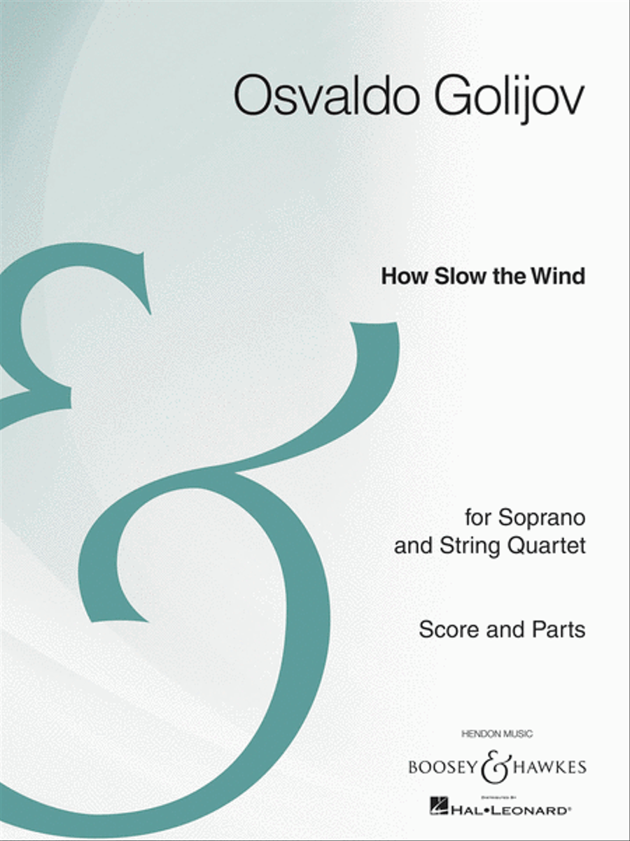 How Slow the Wind String Quartet scores gallery preview page 1