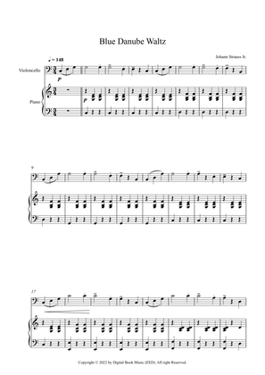 Blue Danube Waltz - Johann Strauss Jr. (Cello + Piano)
