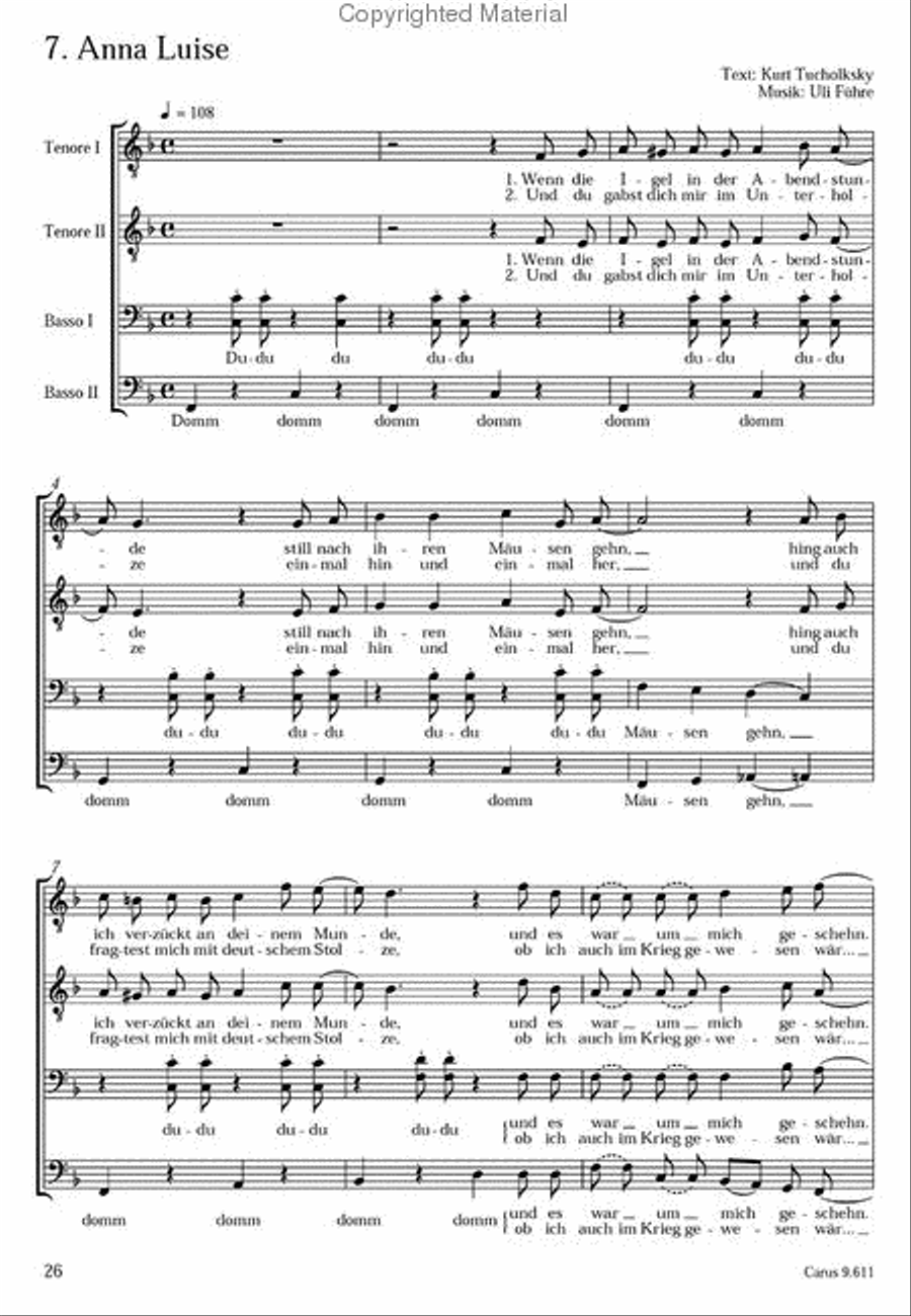 Der Manner-Boogie-Blues Der Manner-Boogie-Blues Collection / Songbook scores gallery preview page 8