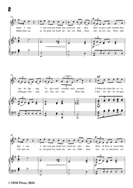 A. Rubinstein-Seh' ich Deine zarten Füsschen an(When thy tiny feet I see),Op.34 No.3,in G Major