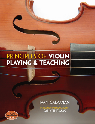 Book cover for Galamian - Principles Of Violin Playing & Teaching