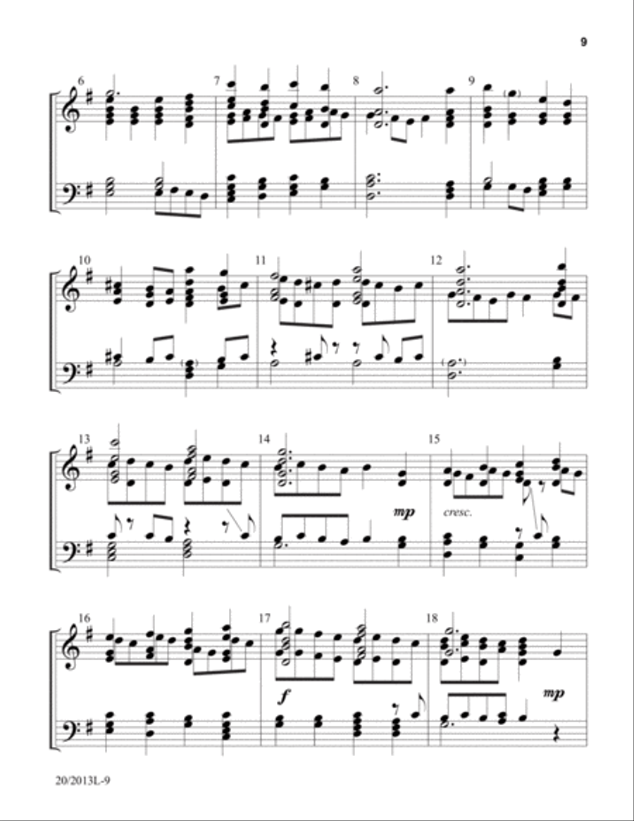 Praise and Thanksgiving Praise and Thanksgiving 3-Octaves scores gallery preview page 7