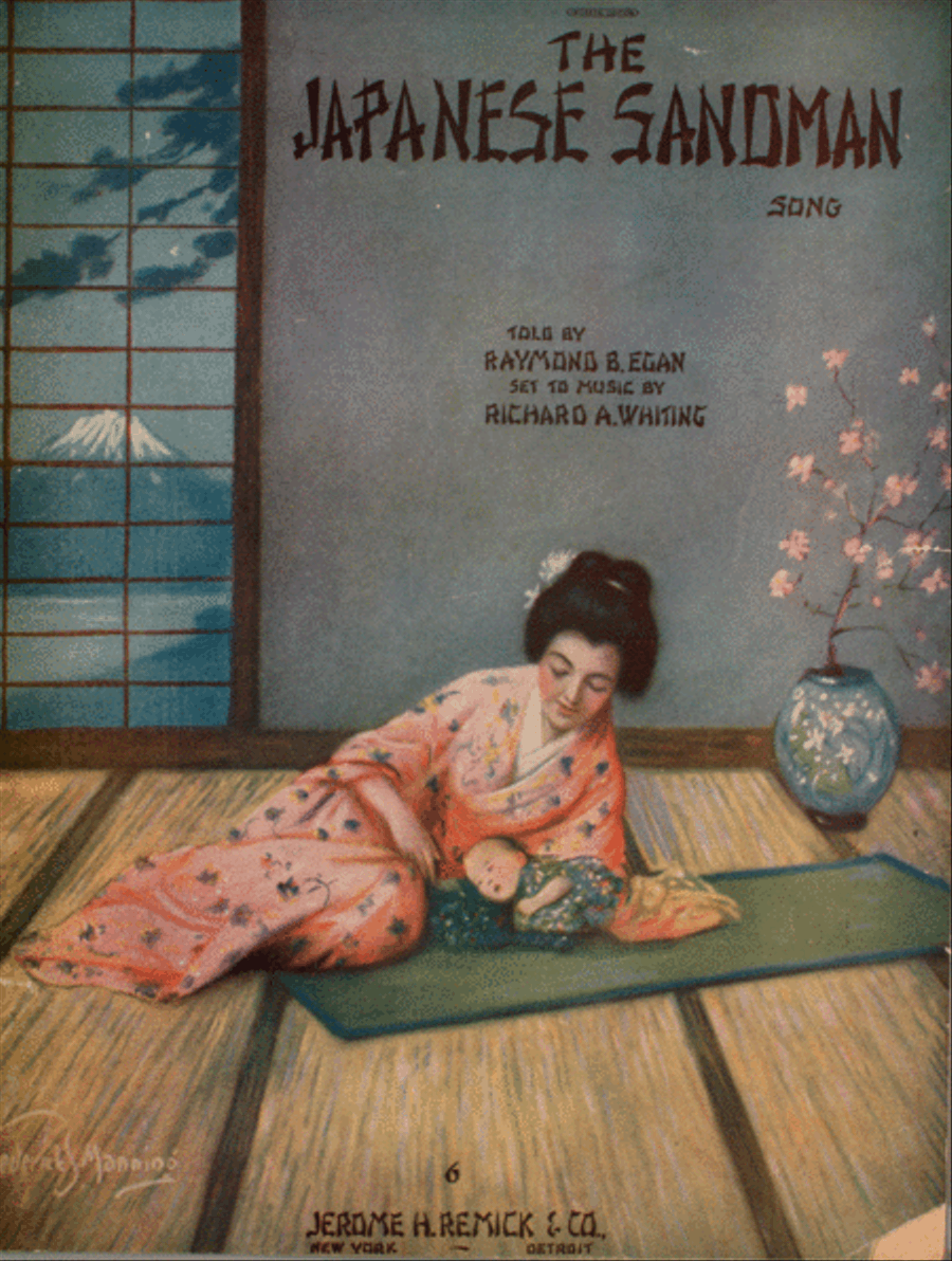 The Japanese Sandman. Song Voice scores gallery preview page 1