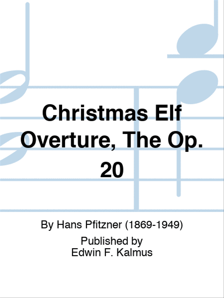 Christmas Elf Overture, The Op. 20 Set of Parts scores gallery preview page 1