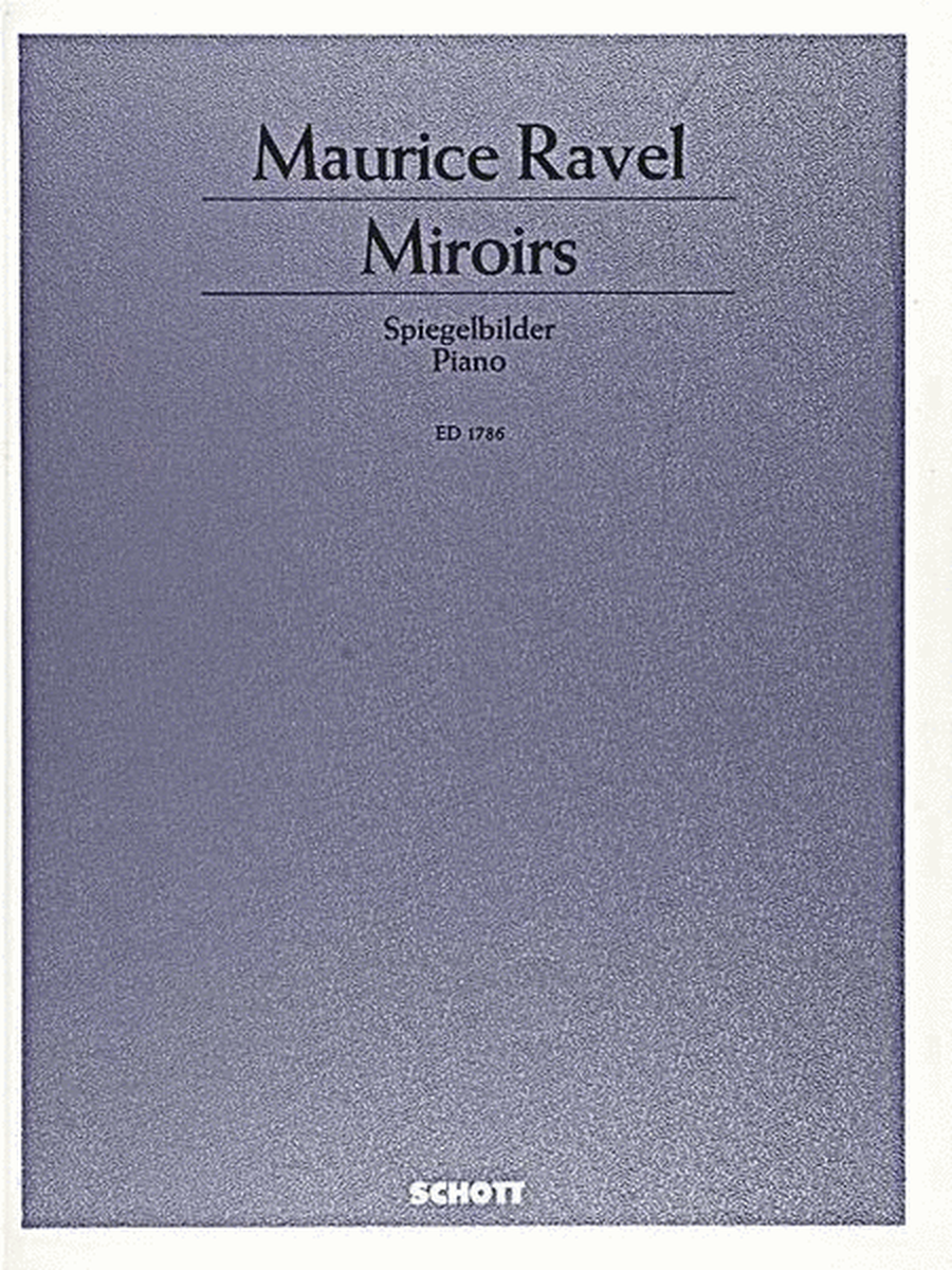 Ravel Miroirs Cpt Pft - Use 12360