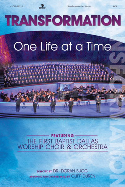 Transformation - One Life At A Time Choral Book image number null