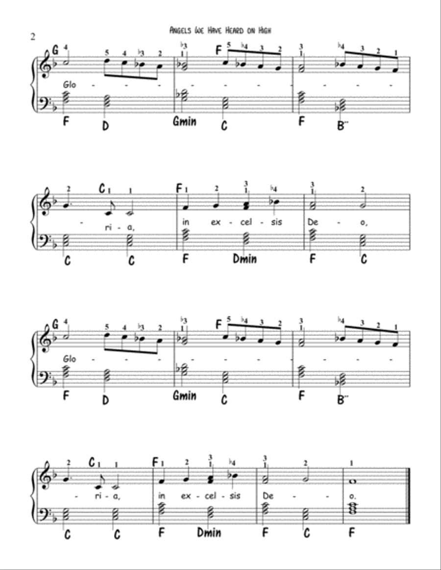 30 Christmas Piano Favorites for Second Year Piano Piano Method scores gallery preview page 4