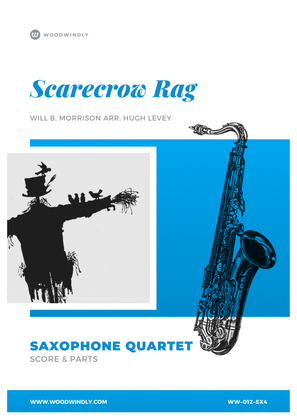 Book cover for Scarecrow Rag - arranged for Saxophone Quartet