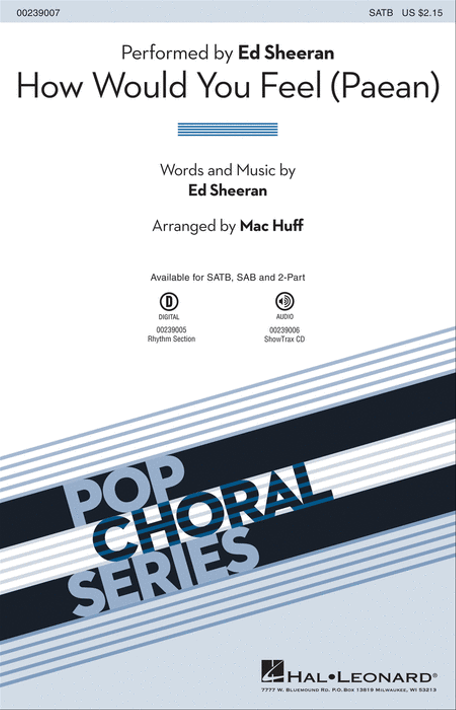 How Would You Feel (Paean) 4-Part scores gallery preview page 1