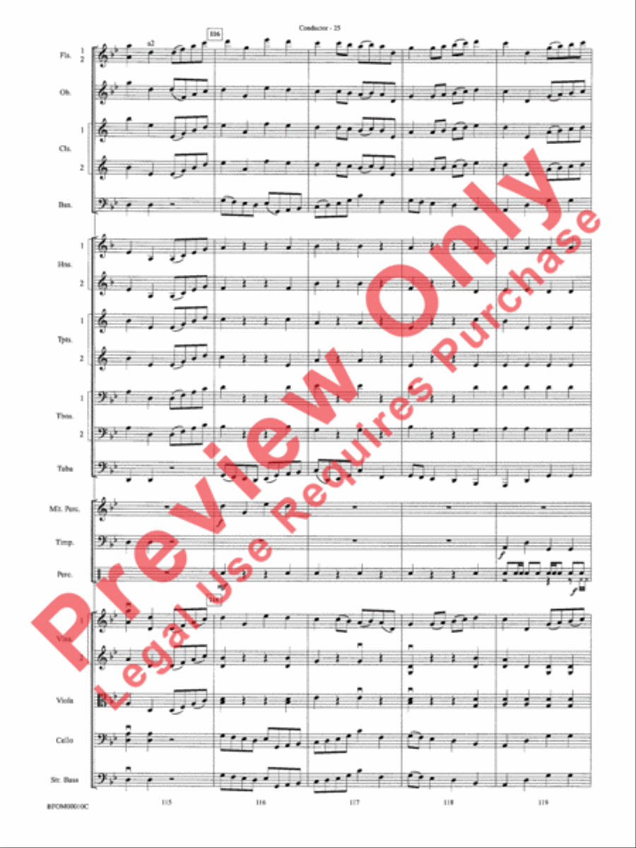 Aboriginal Rituals Aboriginal Rituals Full Orchestra scores gallery preview page 27
