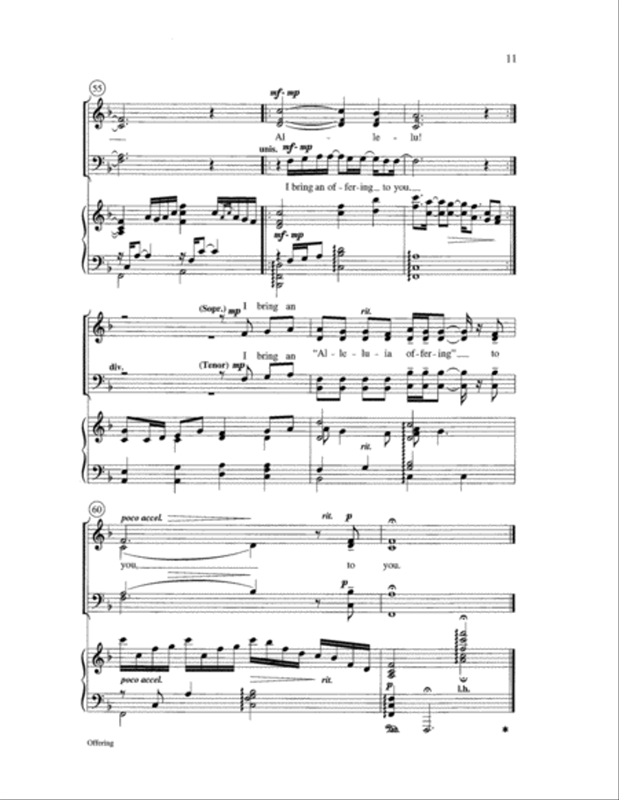 Offering 4-Part scores gallery preview page 11
