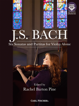 Book cover for Six Sonatas and Partitas for Violin Alone