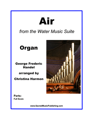 Book cover for Air from the Water Music Suite - Organ