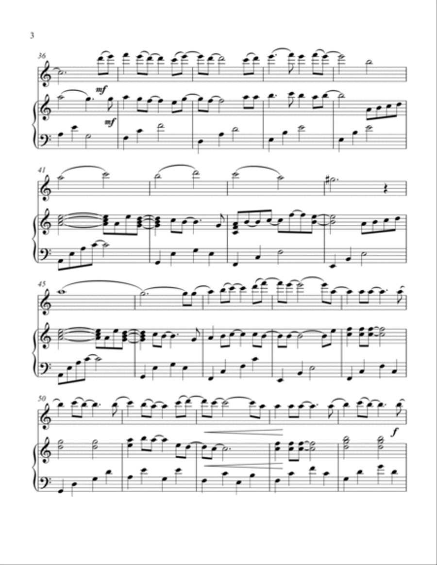 Mary, Did You Know? Flute Solo scores gallery preview page 4