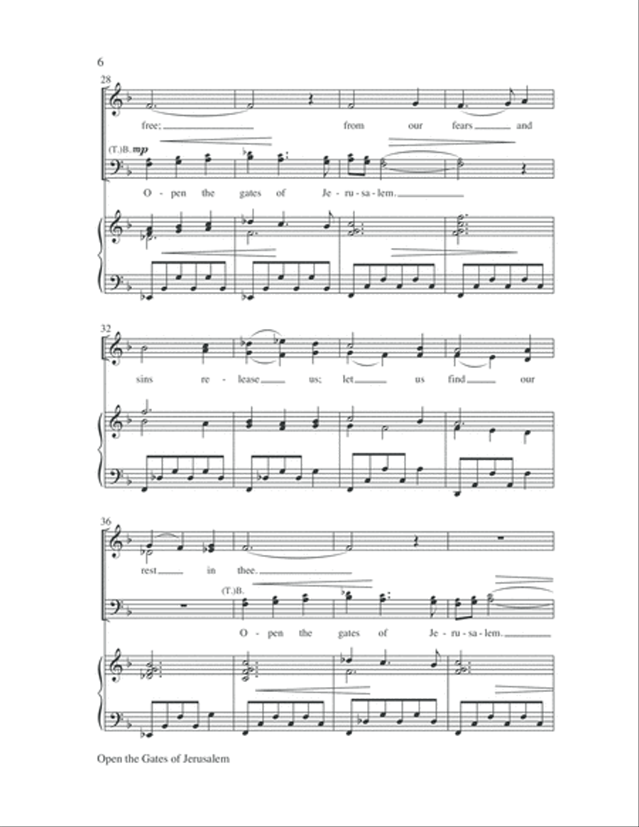 The Seven Last Days 4-Part scores gallery preview page 10