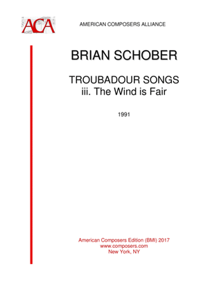 Book cover for [Schober] The Wind is Fair