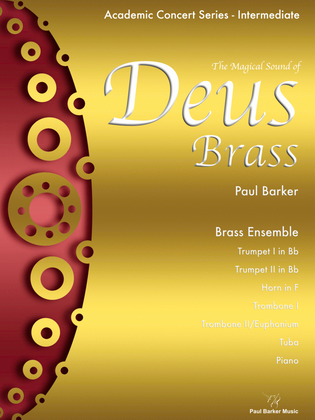 Book cover for Deus Brass (Brass Ensemble)