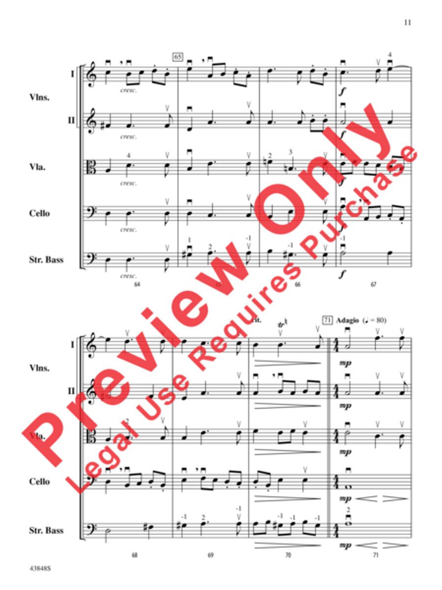 The Gordian Knot Untied The Gordian Knot Untied String Orchestra scores gallery preview page 12
