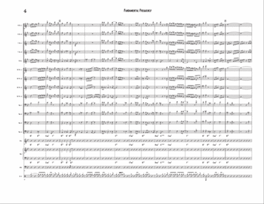 Fundamental Frequency Small Ensemble scores gallery preview page 4