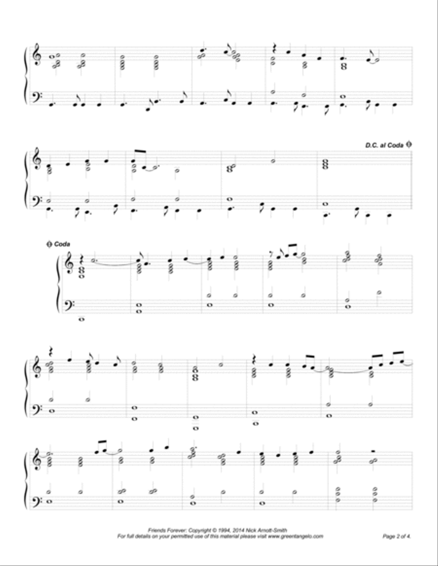 Friends Forever Voice scores gallery preview page 2