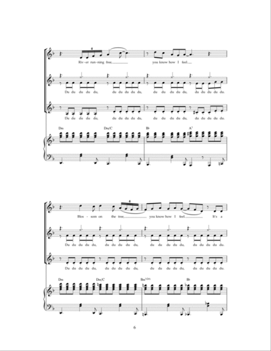 Feeling Good SSA scores gallery preview page 6