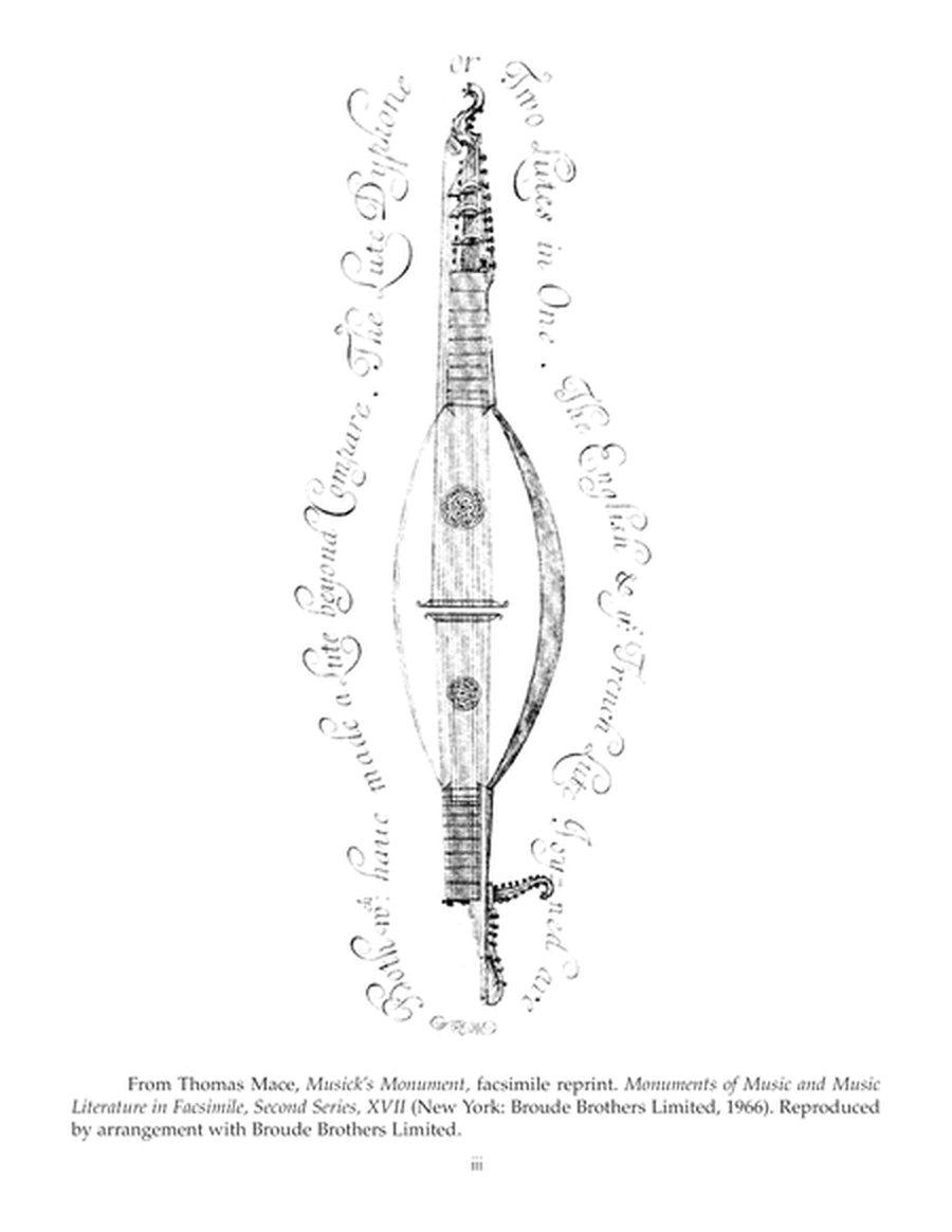 The Complete Anthology of Lute Music from Musick's Monument by Thomas Mace