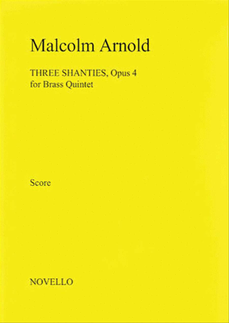 Three Shanties, Op. 4 Brass Ensemble scores gallery preview page 1