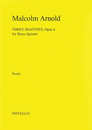 Book cover for Three Shanties, Op. 4
