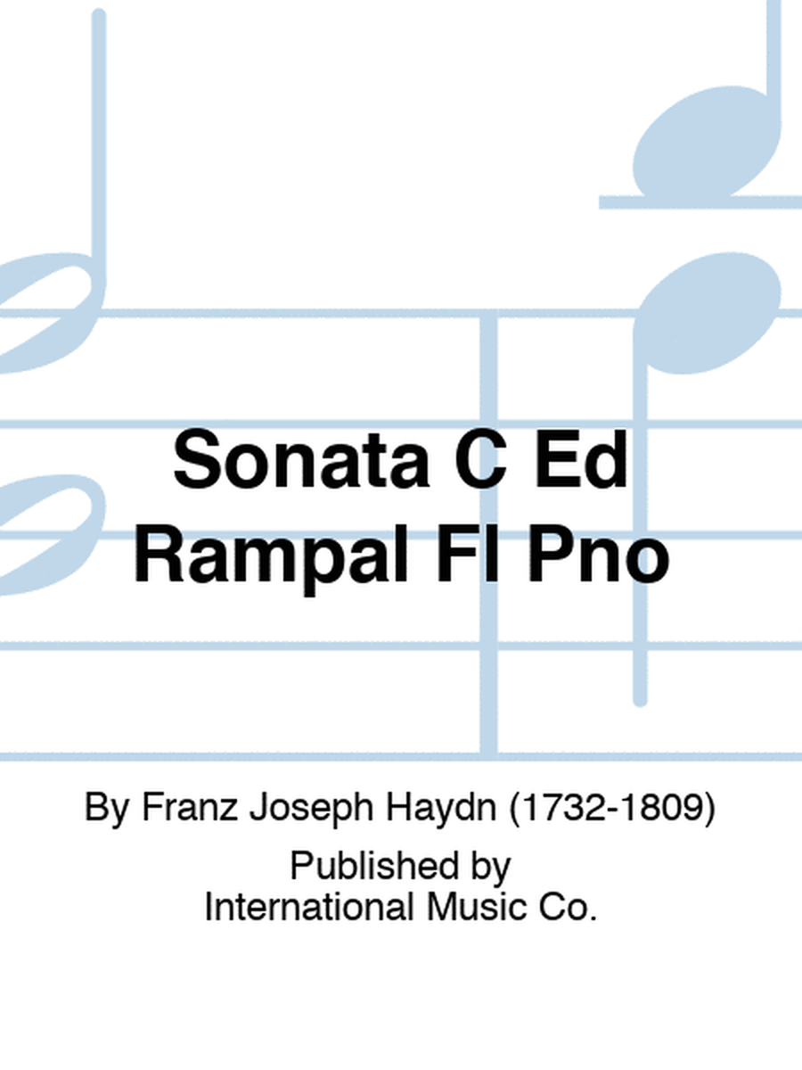 Sonata C Ed Rampal Fl Pno