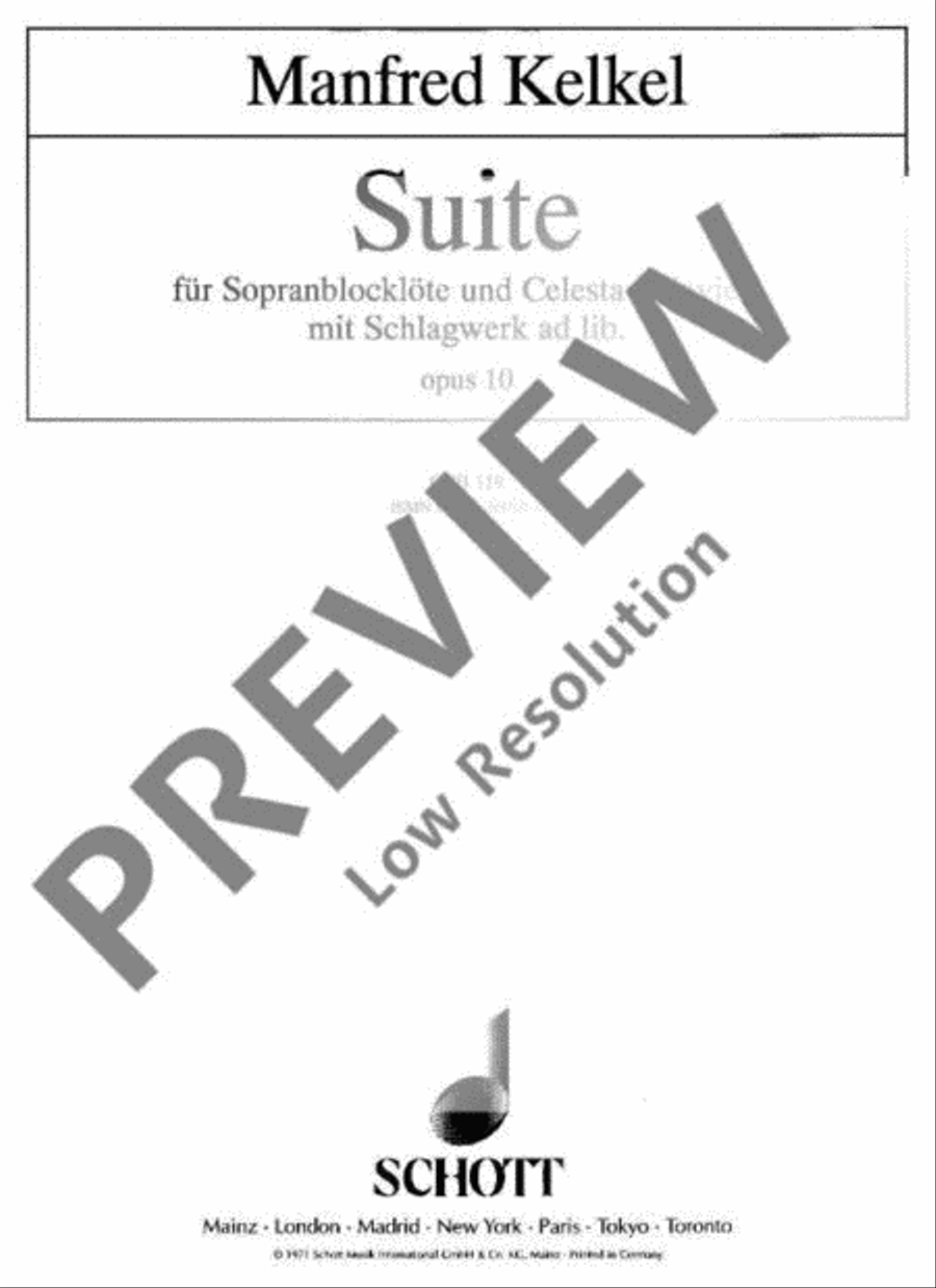 Suite Soprano Recorder scores gallery preview page 2