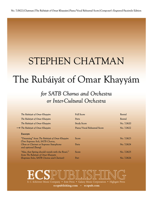 The Rubáiyát of Omar Khayyám (Piano/Vocal Rehearsal Score)
