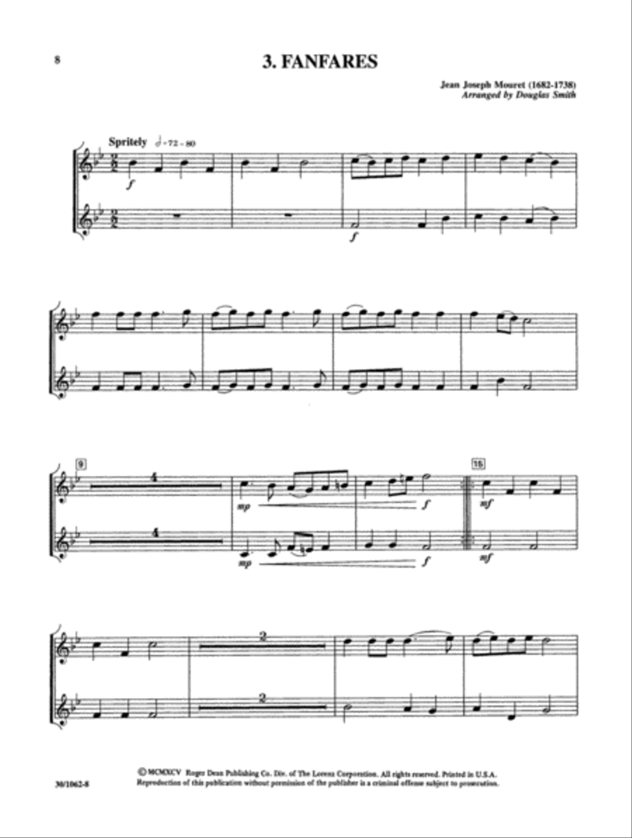 Classics for Trumpet and Keyboard - Trumpet Part Trumpet scores gallery preview page 7