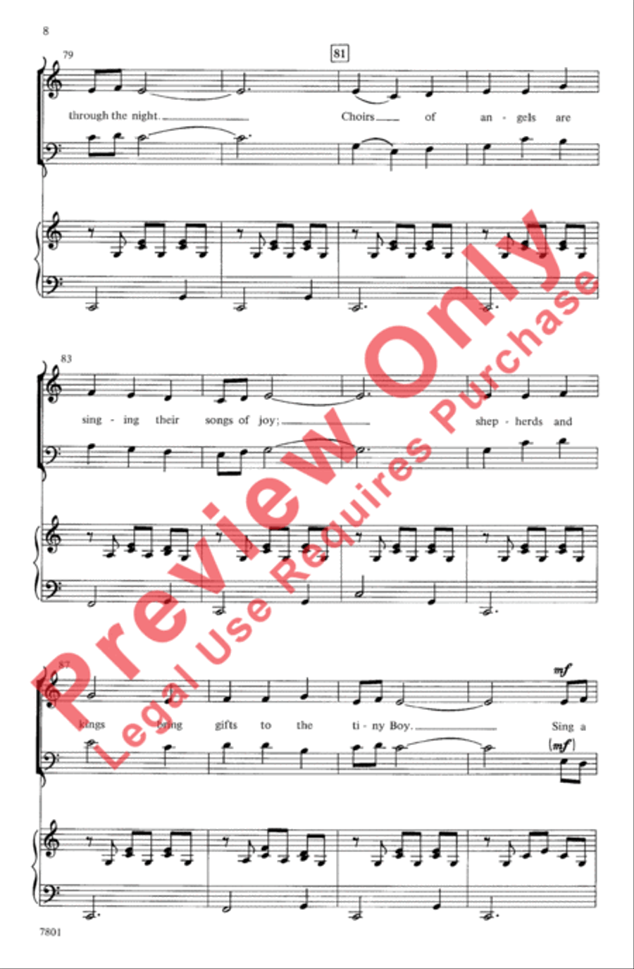 Sing a Joyful Alleluia! 3-Part scores gallery preview page 8
