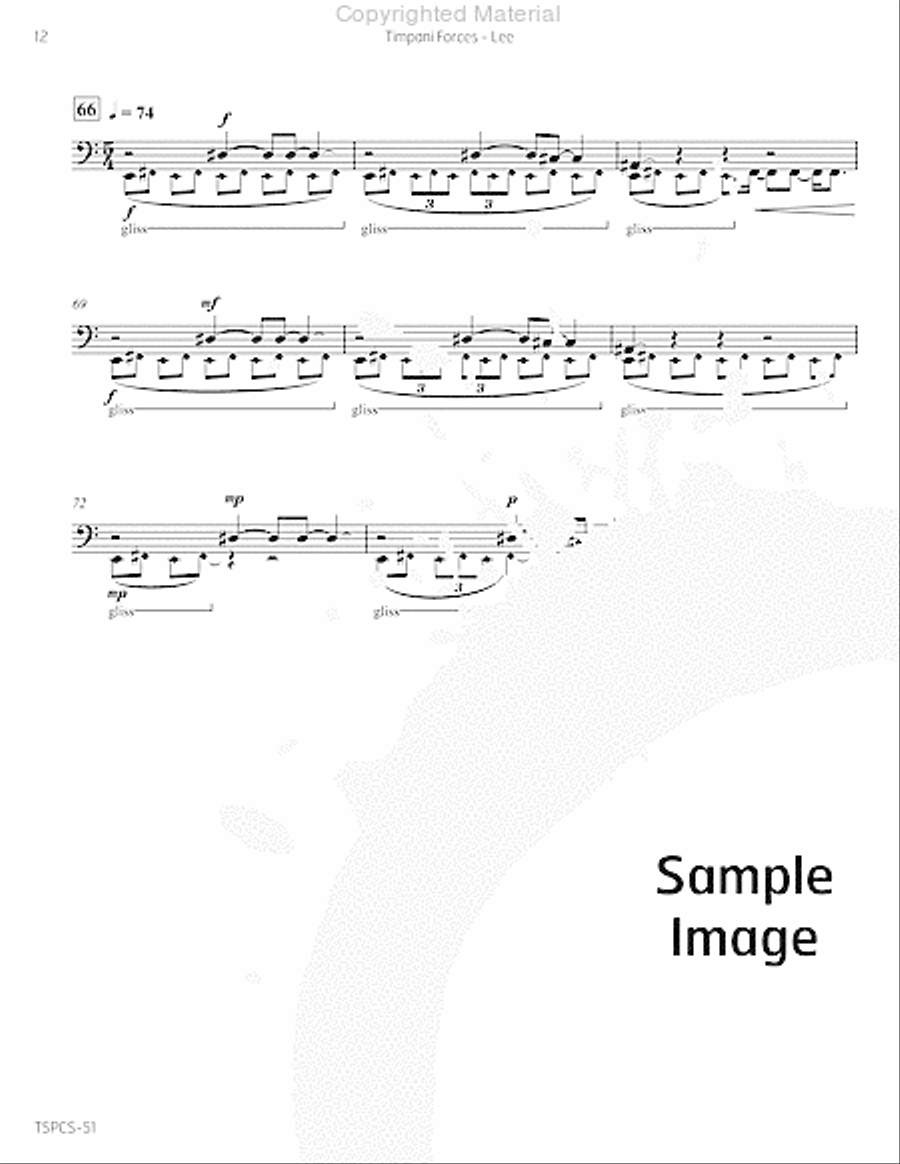 Timpani Forces Timpani Forces Percussion scores gallery preview page 15