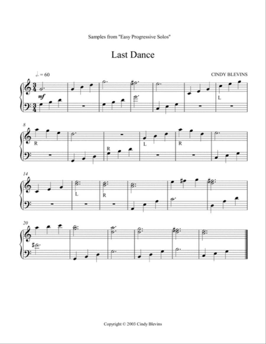 Easy Progressive Solos, 28 original solos for Harp image number null