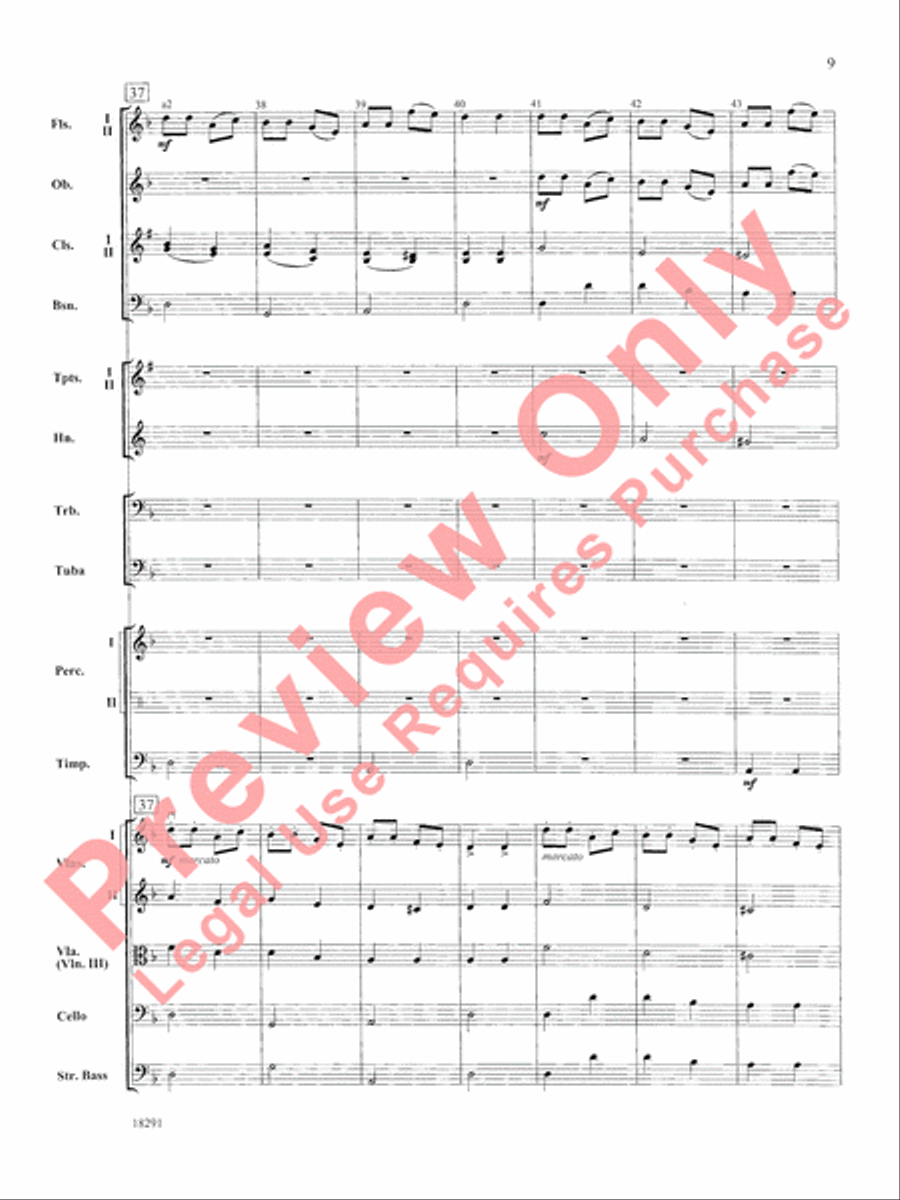 Hungarian Air and Dance Hungarian Air and Dance Full Orchestra scores gallery preview page 10
