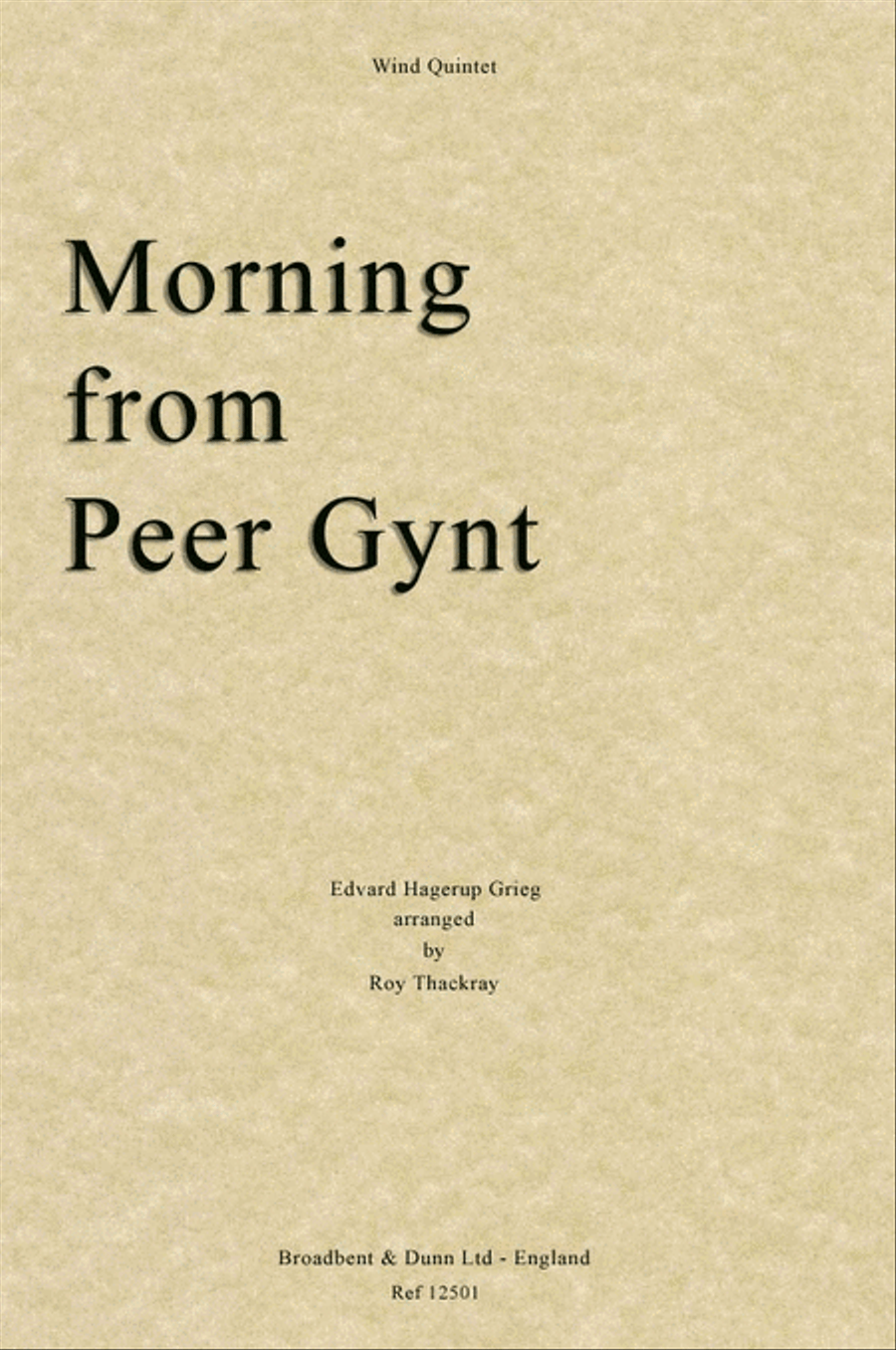 Morning from Peer Gynt