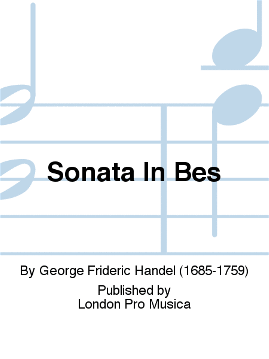 Sonata In Bes Alto Recorder scores gallery preview page 1