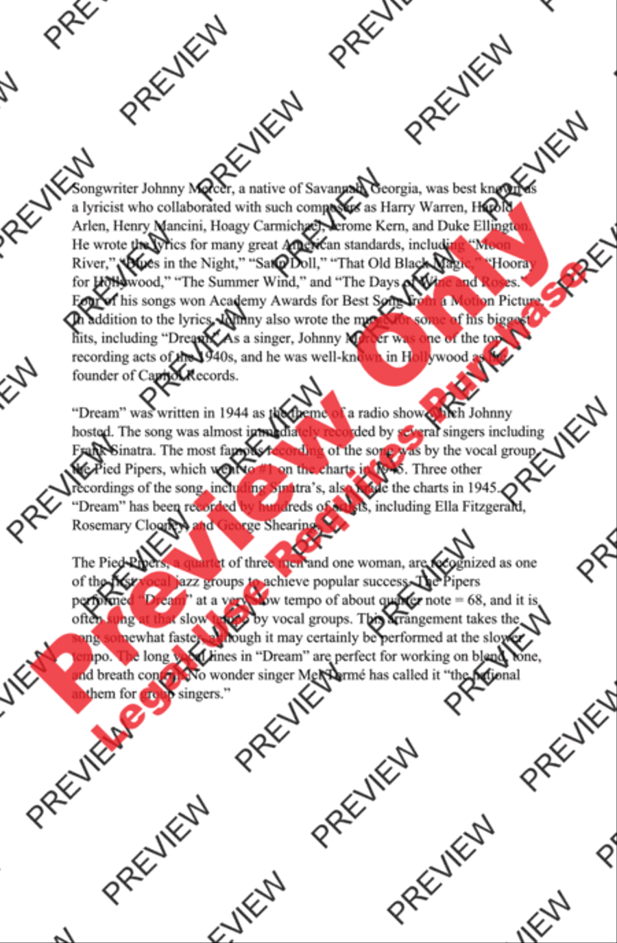 Dream 3-Part scores gallery preview page 2