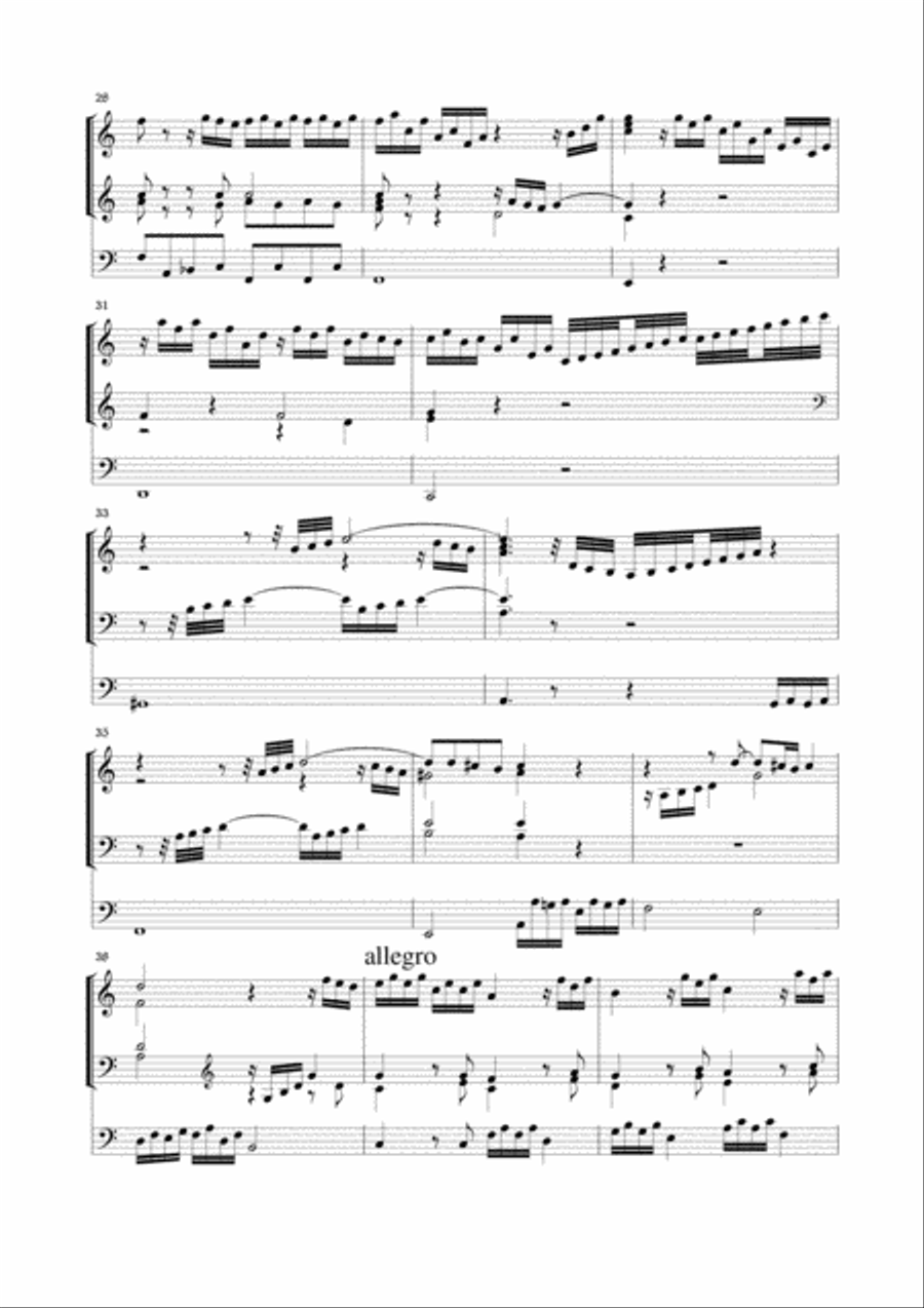 PRAELUDIUM en C - For organ Organ Solo scores gallery preview page 3