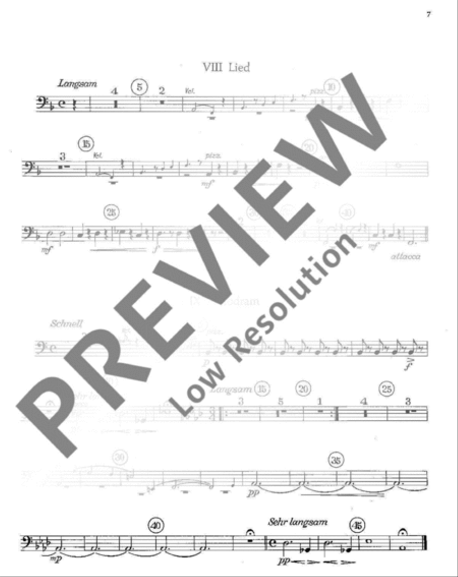 Tuttifäntchen Tuttifäntchen Double Bass scores gallery preview page 8