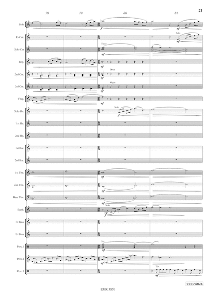 Adventure Quest Brass Band scores gallery preview page 21