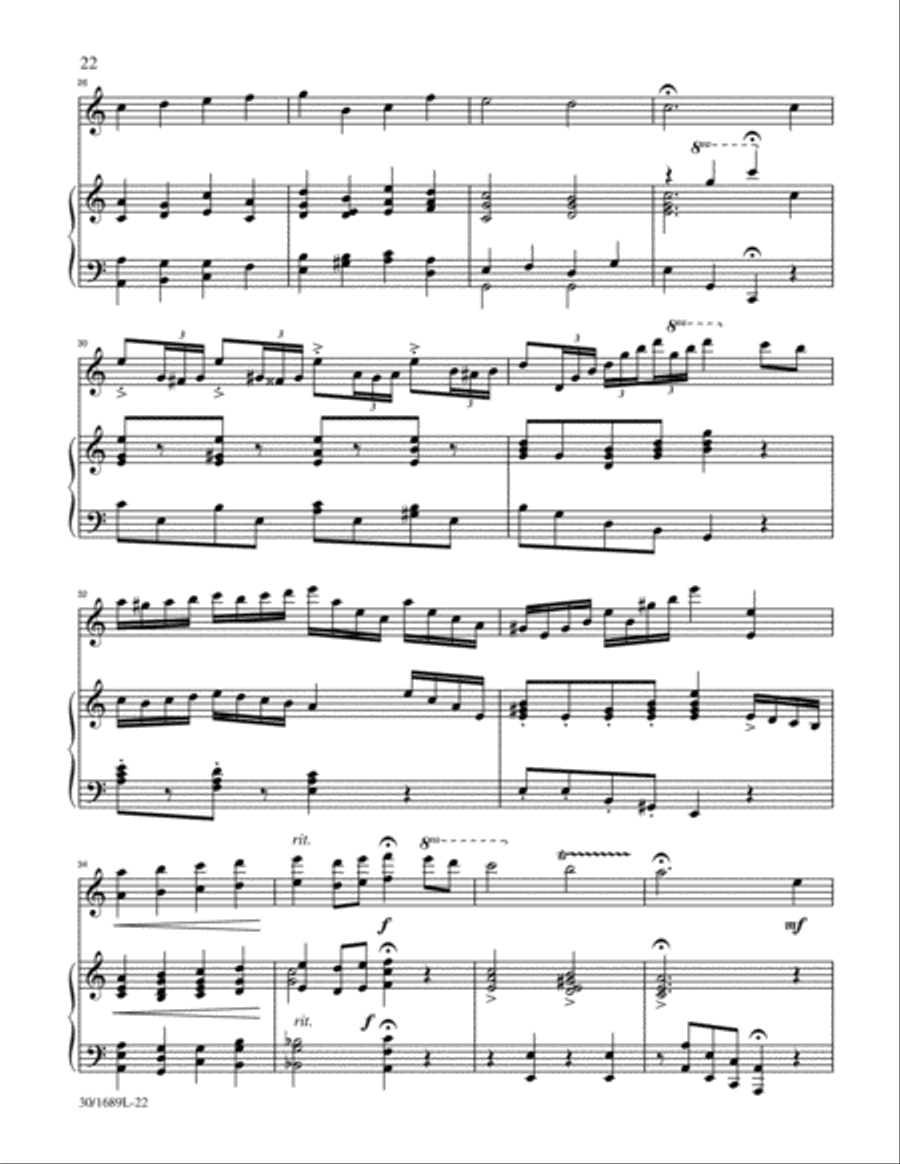 The Sacred Violinist Violin Solo scores gallery preview page 8