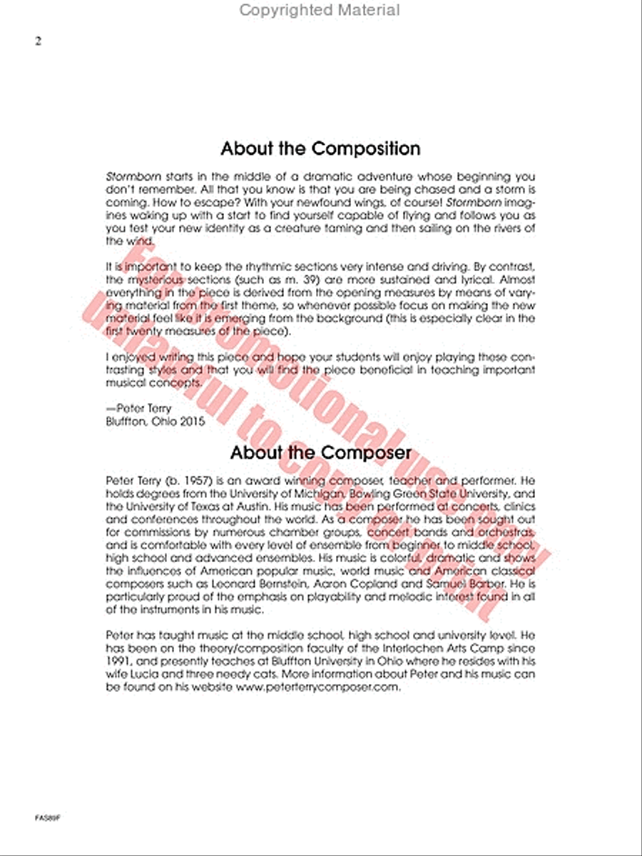 Stormborn String Orchestra scores gallery preview page 3