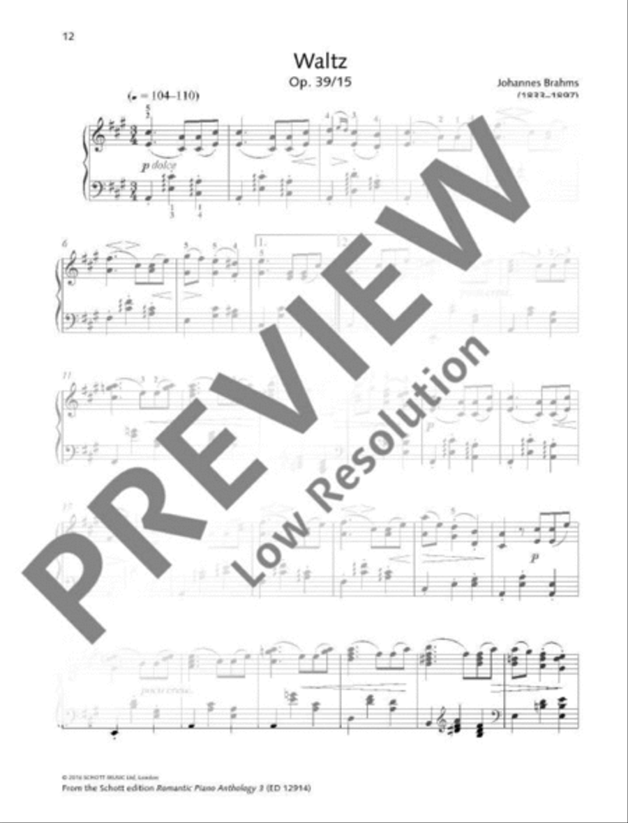 Relax with Romantic Piano Piano Solo scores gallery preview page 12