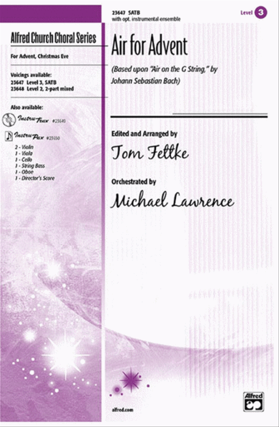 Air for Advent 4-Part scores gallery preview page 1
